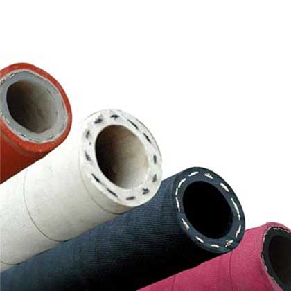 Trançado de Fibra Simples (não metálico), Mangueira Hidráulica Coberta de Borracha